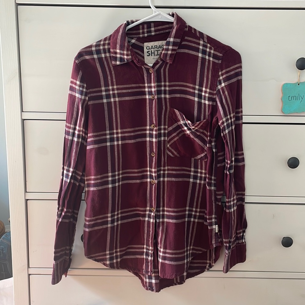 Garage Soft Flannel Size XS